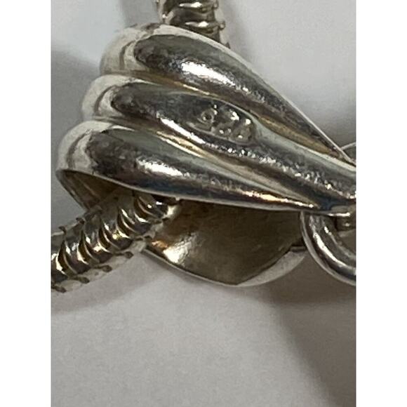 Rutilated Quartz 925 Sterling Silver Teardrop Shaped Pendant Necklace 21” 24.08g - Picture 15 of 16